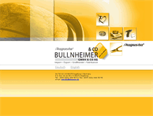 Tablet Screenshot of bullnheimer.de